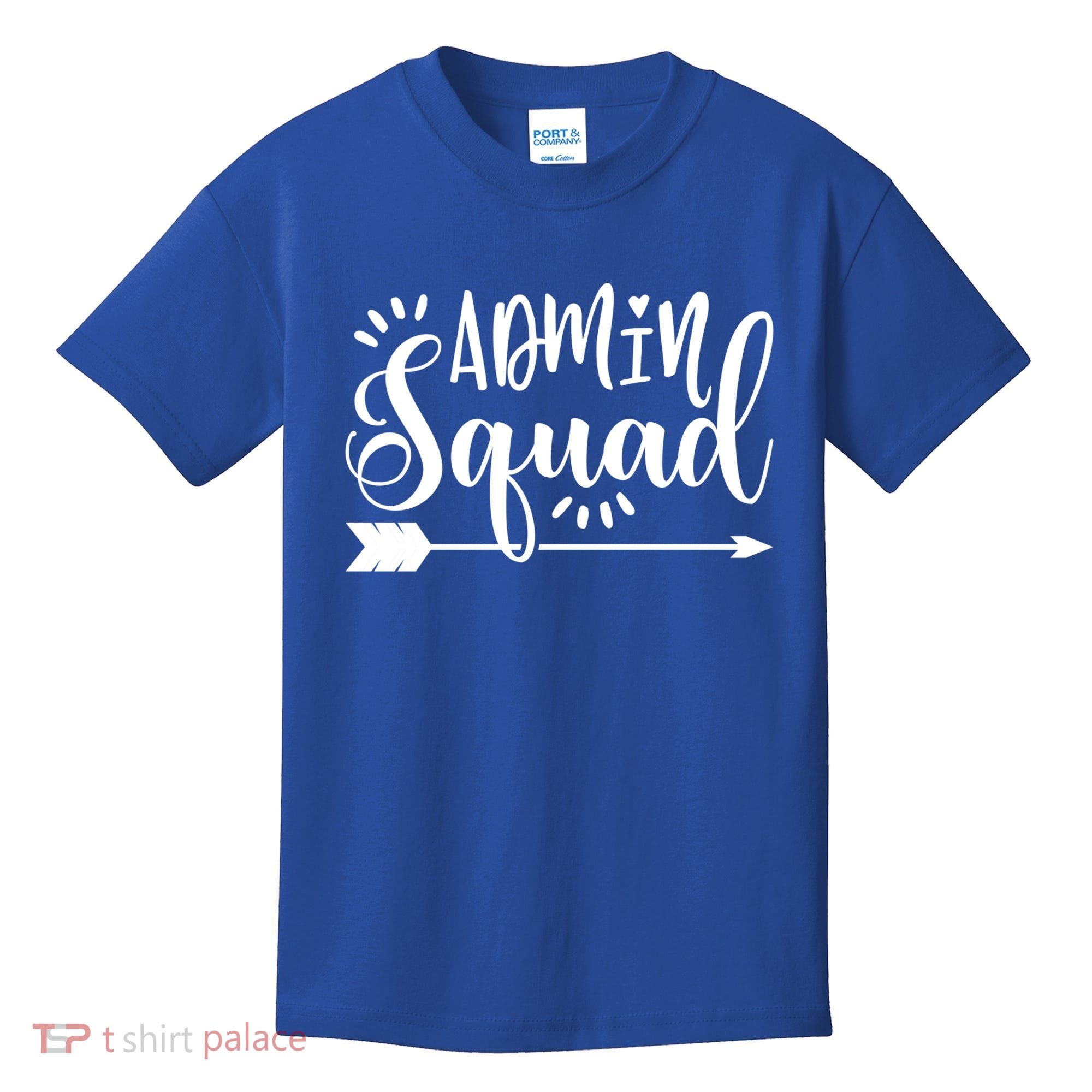 School Admin Gift Admin Squad Gift Kids T-Shirt