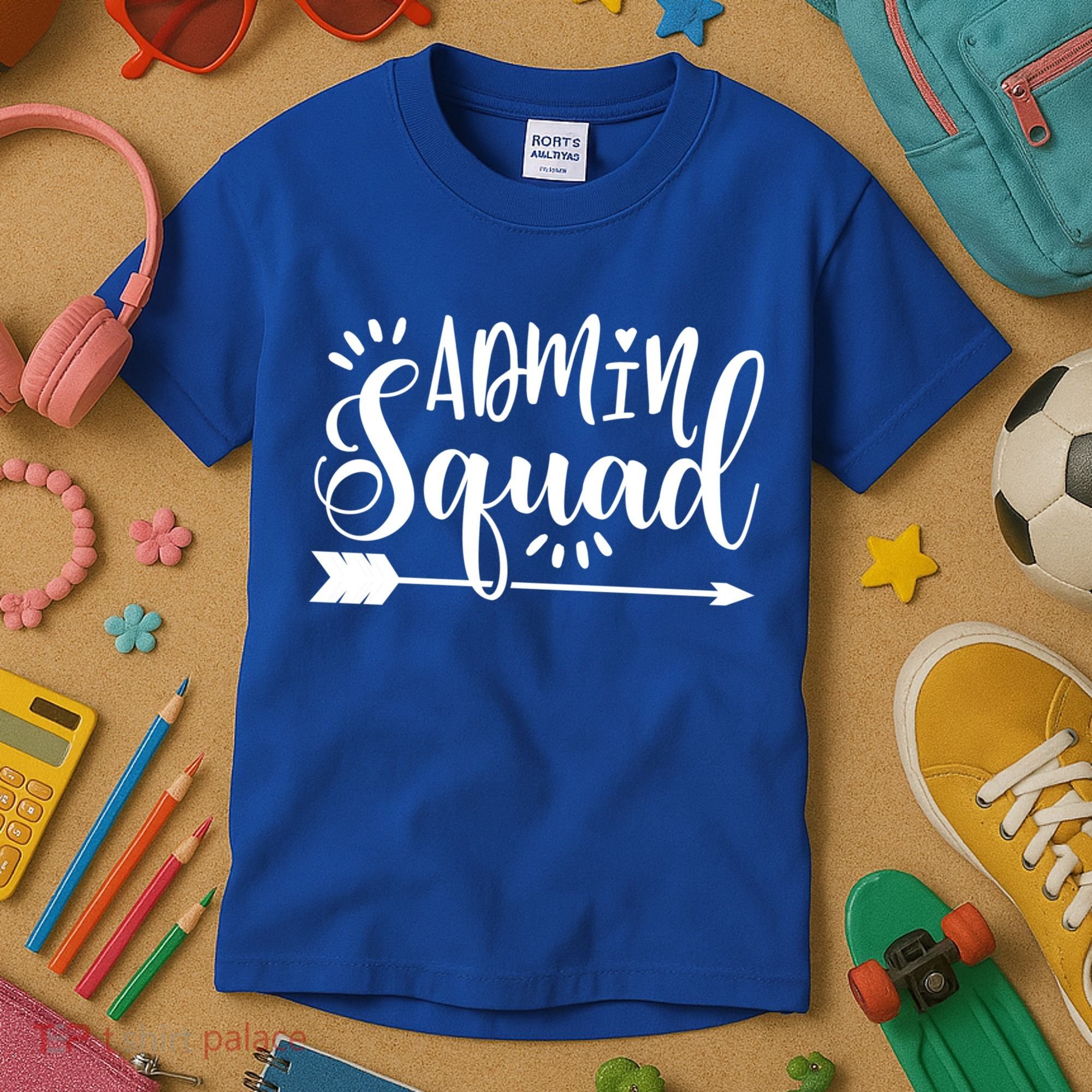 School Admin Gift Admin Squad Gift Kids T-Shirt