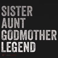 Sister Aunt Godmother Legend Auntie Godparent Proposal Women's Hoodie thumb 2
