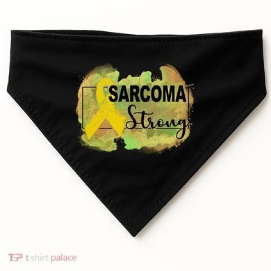 Sarcoma Awareness Gift USA-Made Doggie Bandana