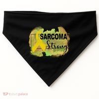 Sarcoma Awareness Gift USA-Made Doggie Bandana thumb 0