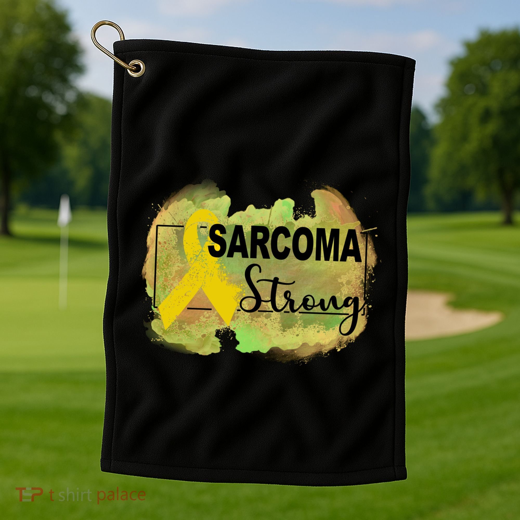 Sarcoma Awareness Gift Golf Towel