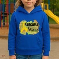 Sarcoma Awareness Gift Kids Hoodie thumb 3