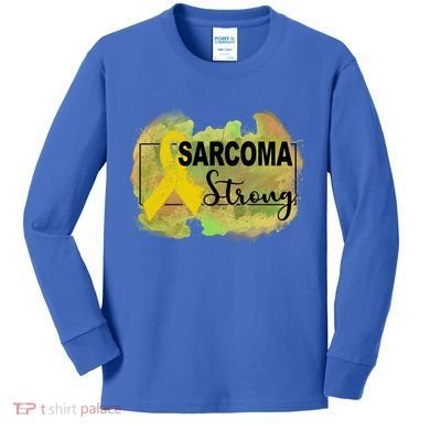 Sarcoma Awareness Gift Kids Long Sleeve Shirt