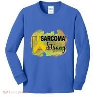 Sarcoma Awareness Gift Kids Long Sleeve Shirt thumb 0