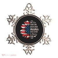 She's A Good Girl Loves Her Mama Jesus America Too Ornament thumb 0