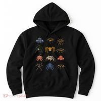 Spider Animal Gifts Black Short Sleeve  Tarantula Arthropod Spider For Arachnid Hoodie thumb 0