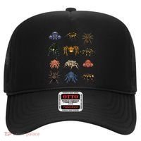 Spider Animal Gifts Black Short Sleeve  Tarantula Arthropod Spider For Arachnid Hat thumb 0