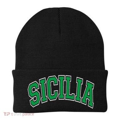 Sicilia Arched Green Beanie