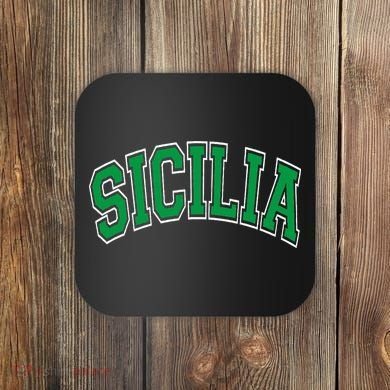 Sicilia Arched Green Coaster