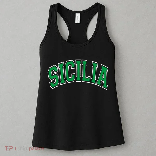 Sicilia Arched Green Women's Tank Top