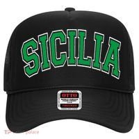 Sicilia Arched Green Hat thumb 0