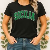 Sicilia Arched Green Women's T-Shirt thumb 2