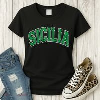 Sicilia Arched Green Women's T-Shirt thumb 3
