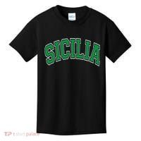 Sicilia Arched Green Kids T-Shirt thumb 0