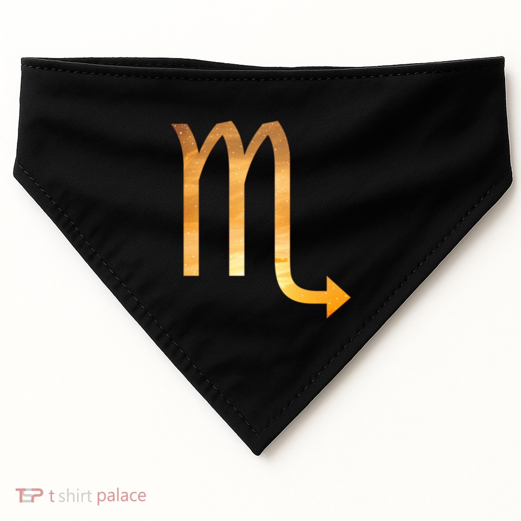 Scorpio Astrology Gift Bohemian October November Birthday Cute Gift USA-Made Doggie Bandana