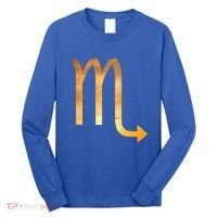 Scorpio Astrology Gift Bohemian October November Birthday Cute Gift Long Sleeve Shirt thumb 0
