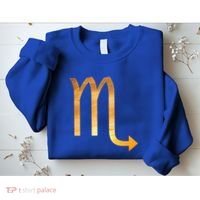 Scorpio Astrology Gift Bohemian October November Birthday Cute Gift Sweatshirt thumb 2