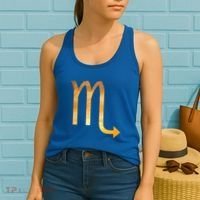 Scorpio Astrology Gift Bohemian October November Birthday Cute Gift Women's Tank Top thumb 2