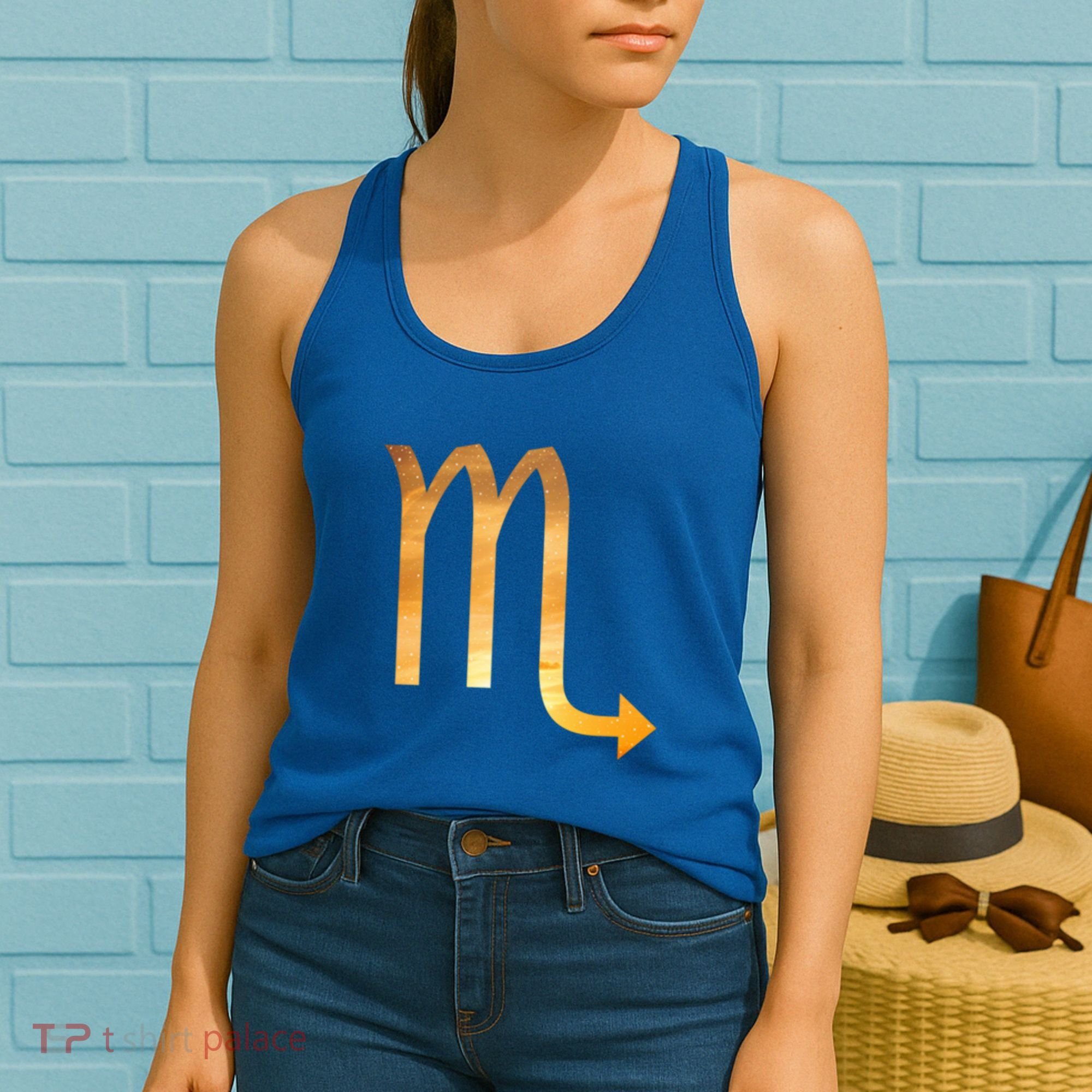 Scorpio Astrology Gift Bohemian October November Birthday Cute Gift Women's Tank Top