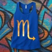 Scorpio Astrology Gift Bohemian October November Birthday Cute Gift Women's Tank Top thumb 3