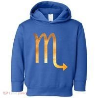 Scorpio Astrology Gift Bohemian October November Birthday Cute Gift Toddler Hoodie thumb 0