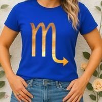 Scorpio Astrology Gift Bohemian October November Birthday Cute Gift Women's T-Shirt thumb 2