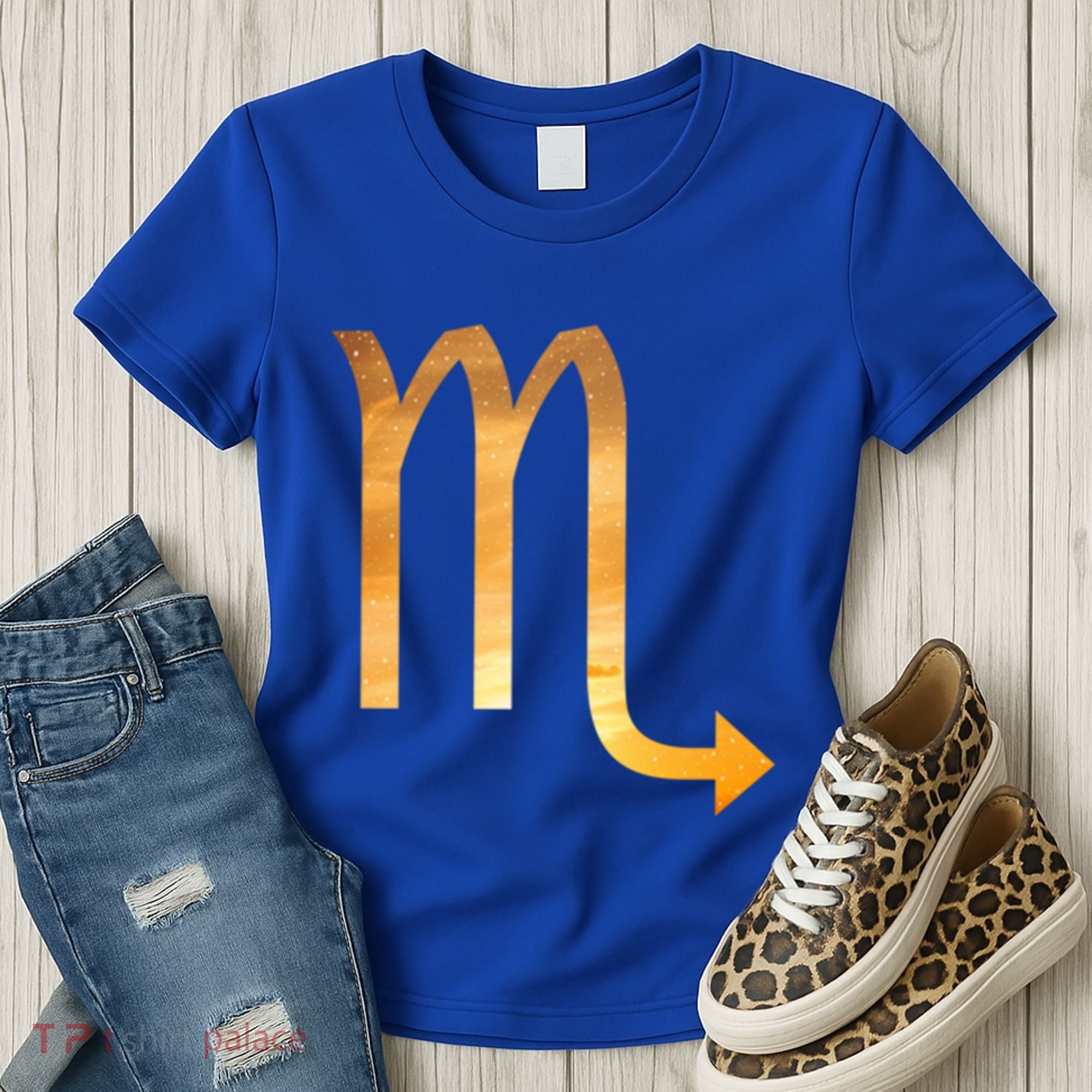Scorpio Astrology Gift Bohemian October November Birthday Cute Gift Women's T-Shirt