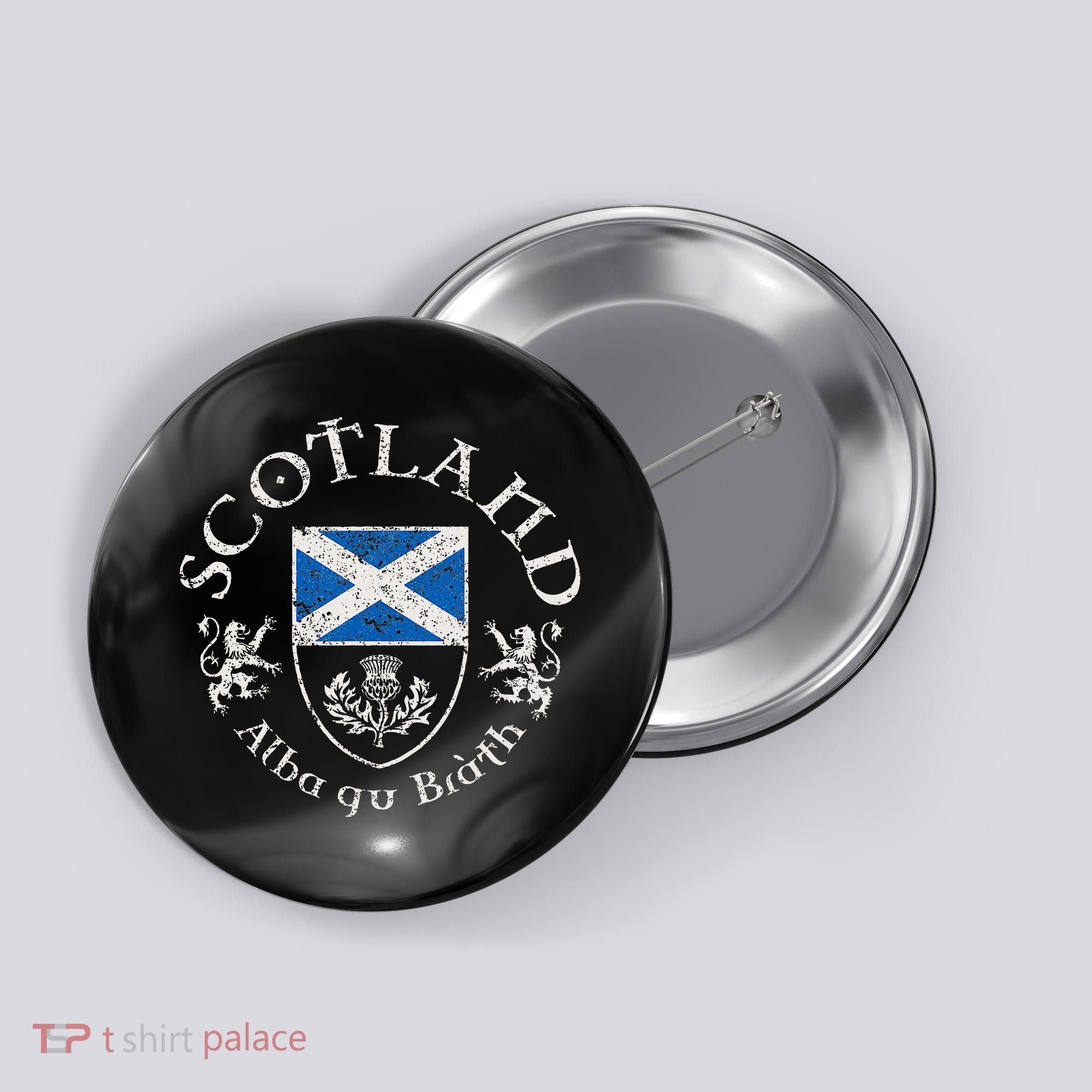 Scotland Alba Gu BràTh Button