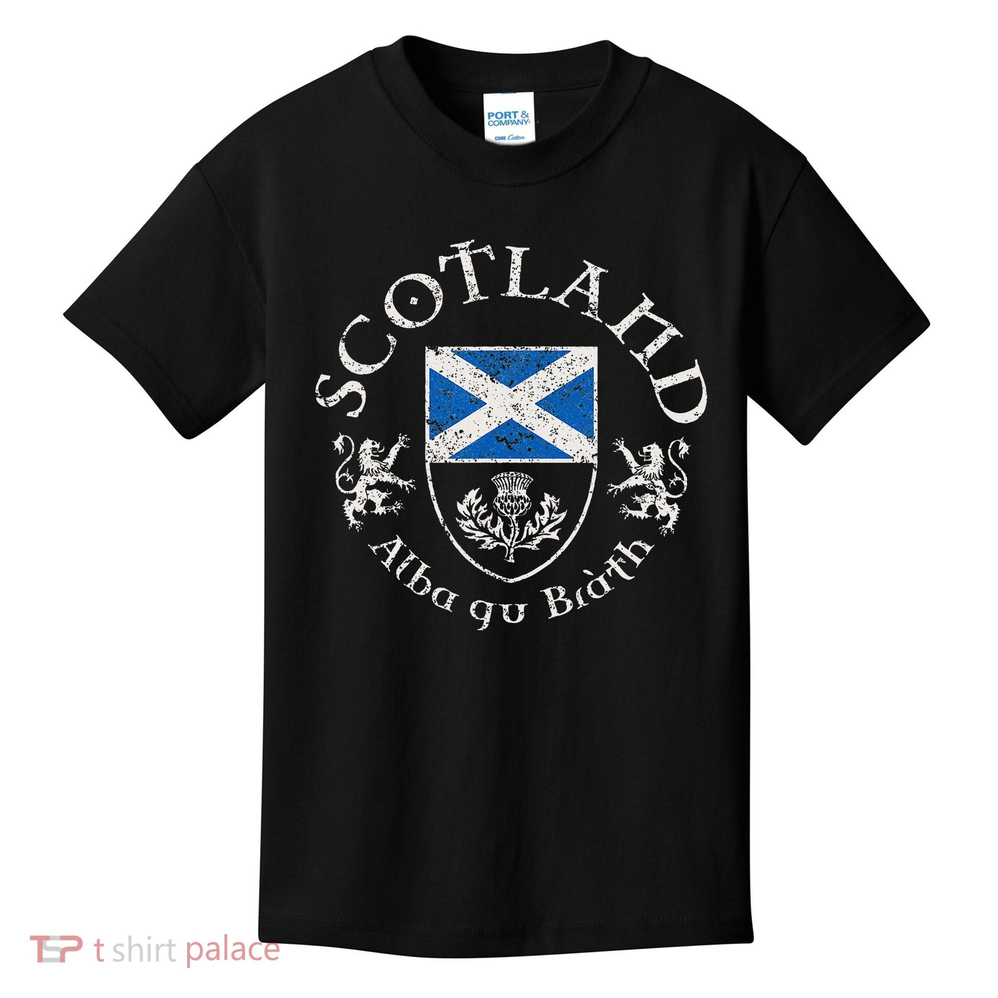Scotland Alba Gu BràTh Kids T-Shirt