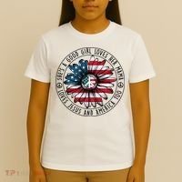 Shes A Good Girl Loves Her Mama Loves Jesus And America T-Shirt thumb 4