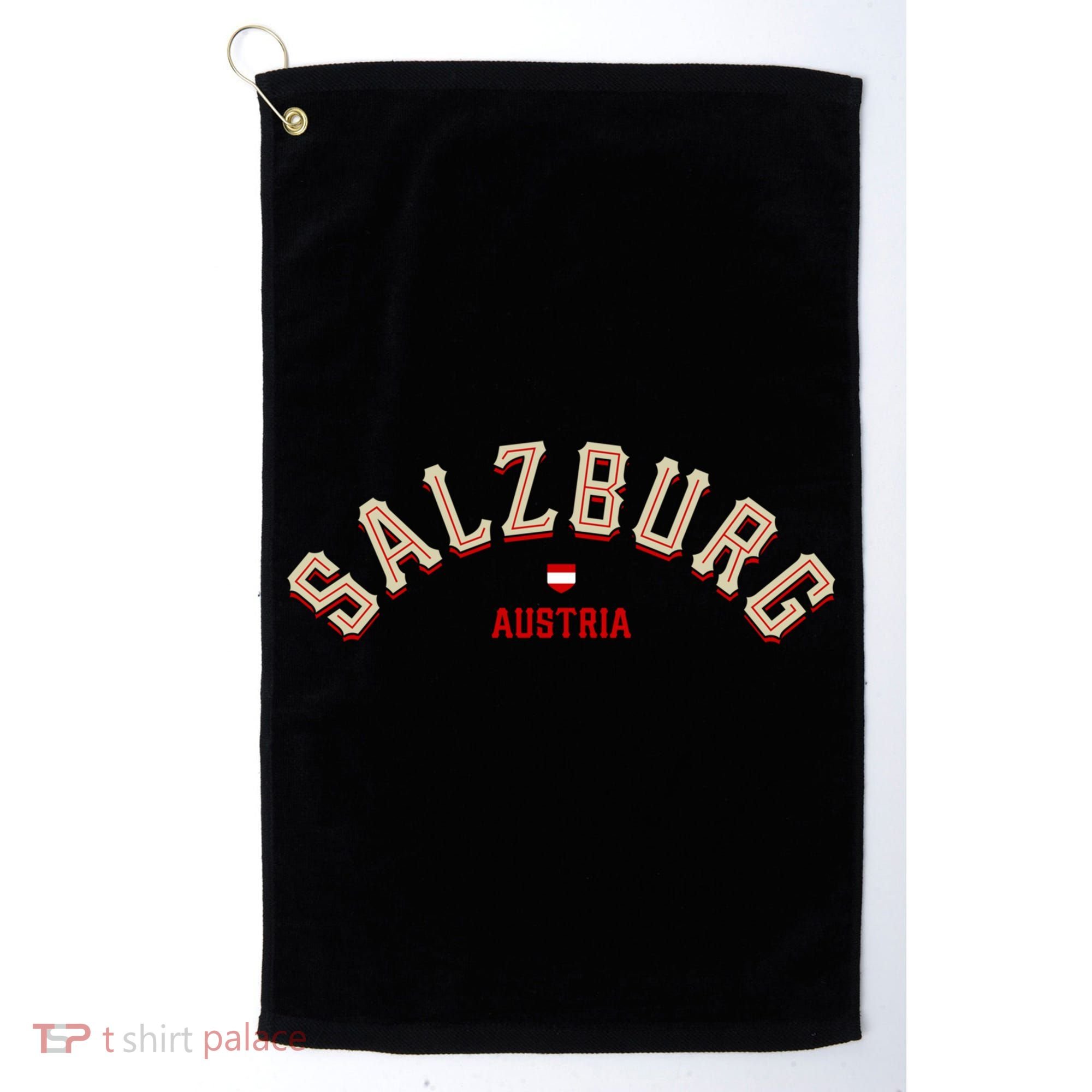 Salzburg Austria Gift Golf Towel