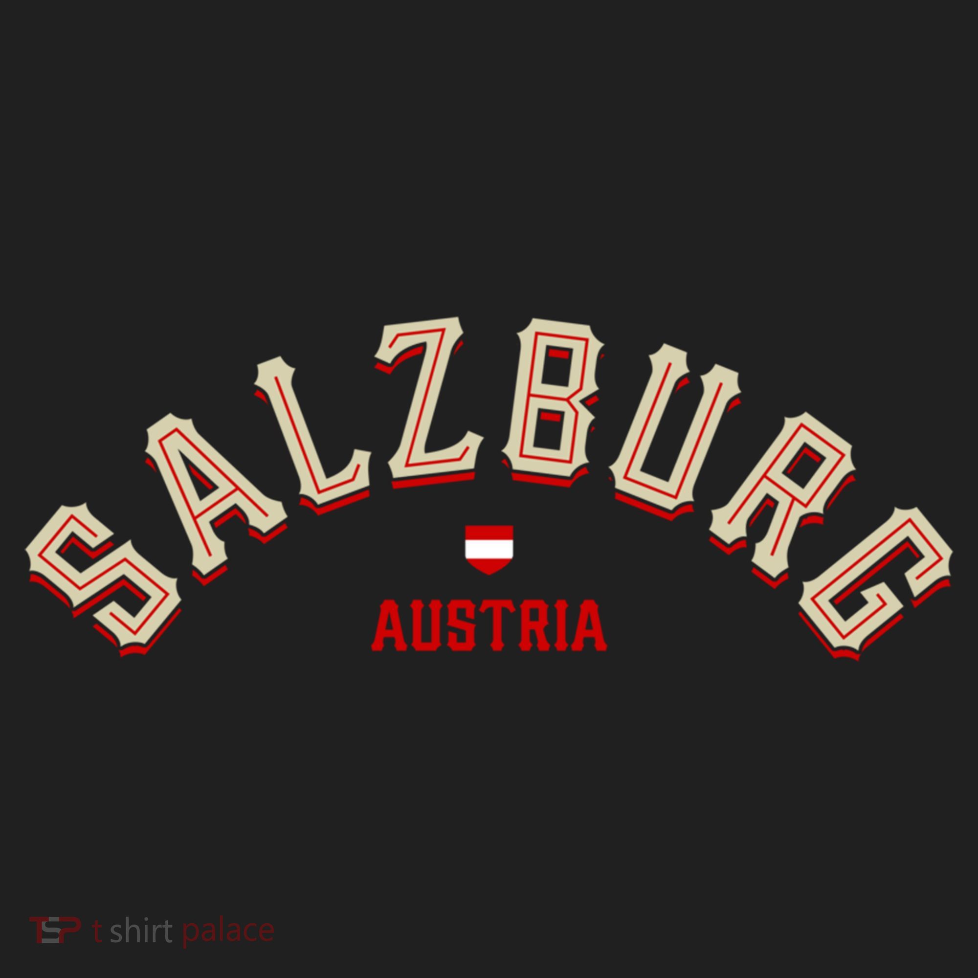 Salzburg Austria Gift Golf Towel