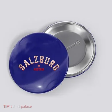 Salzburg Austria Gift Button