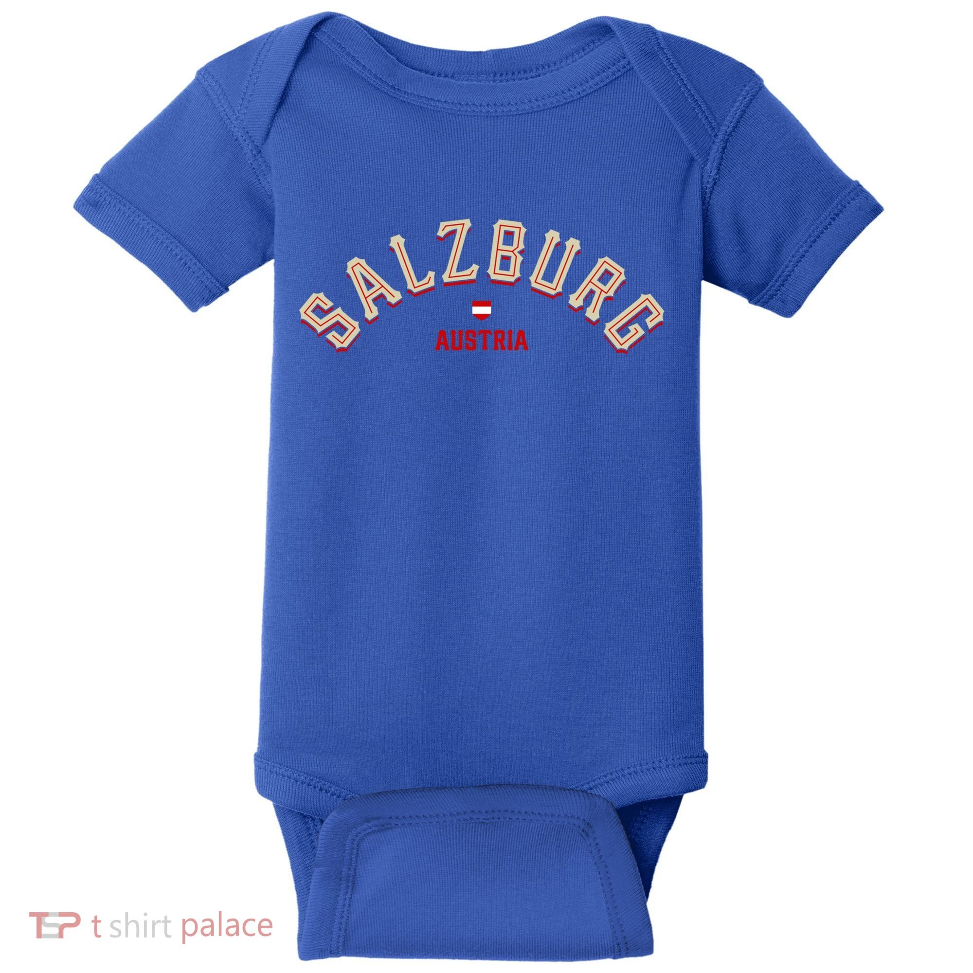 Salzburg Austria Gift Baby Bodysuit