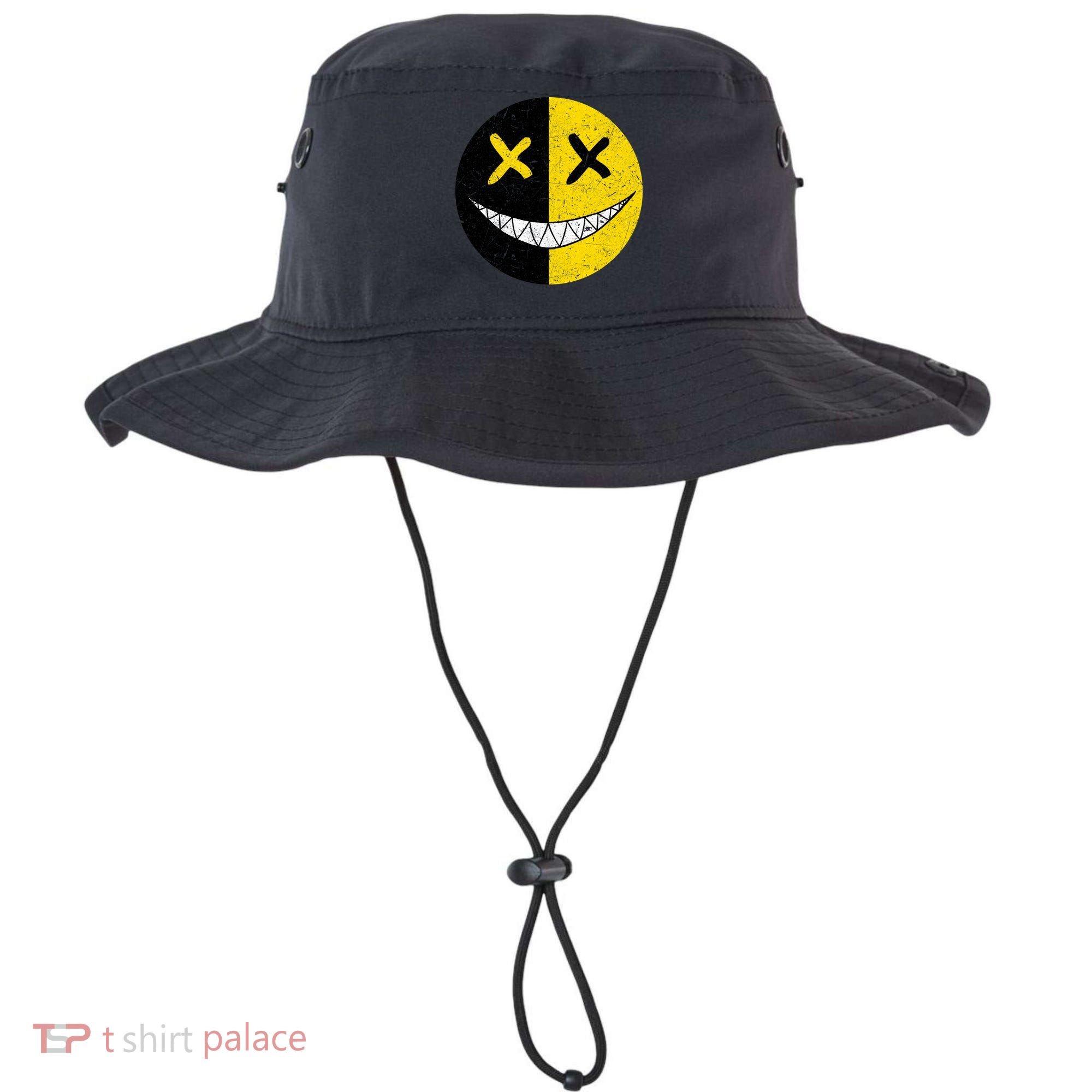 Street Abstract Graffiti Smile X Face Bucket Hat