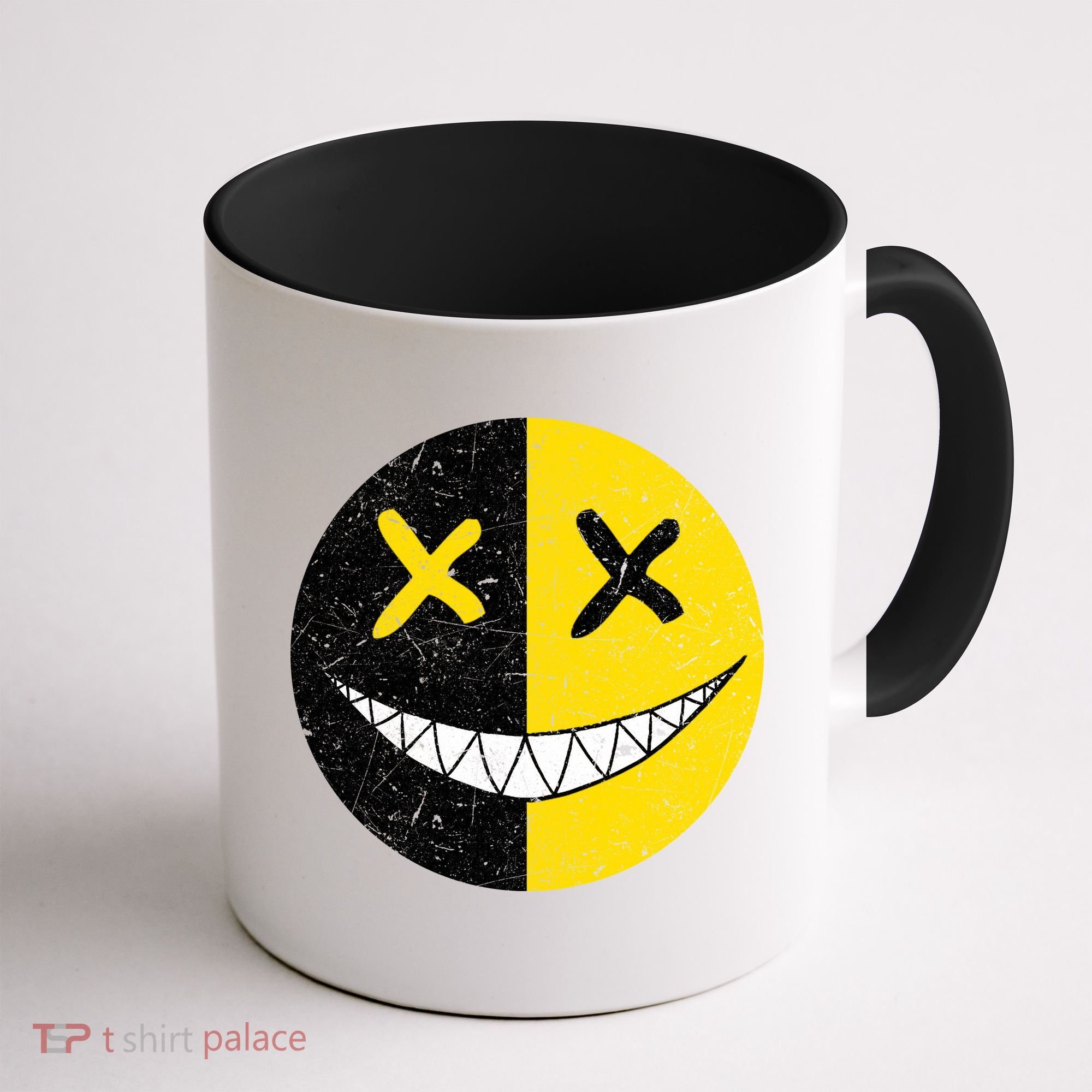 Street Abstract Graffiti Smile X Face Coffee Mug