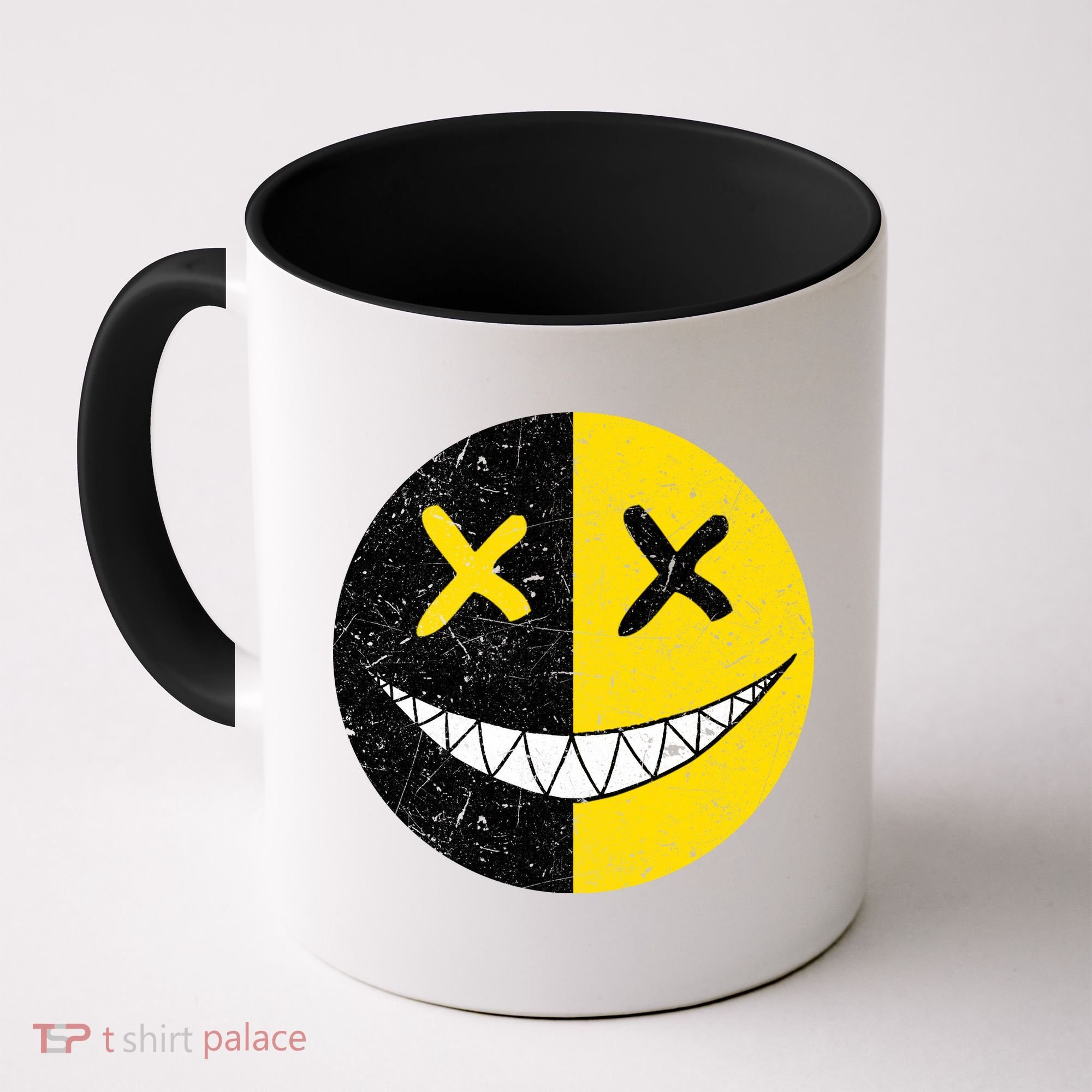 Street Abstract Graffiti Smile X Face Coffee Mug