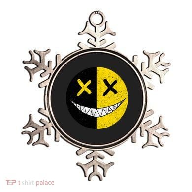 Street Abstract Graffiti Smile X Face Ornament