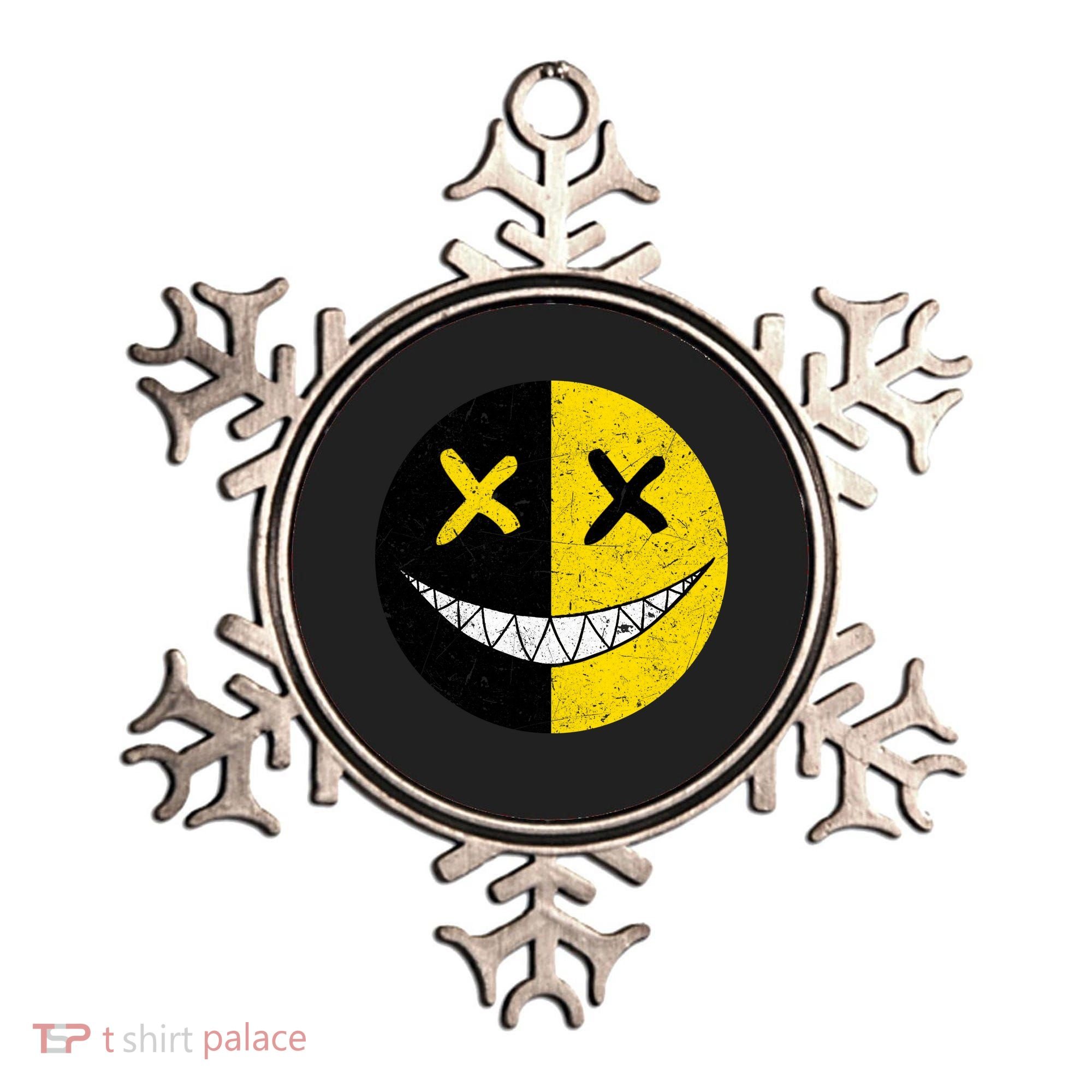 Street Abstract Graffiti Smile X Face Ornament