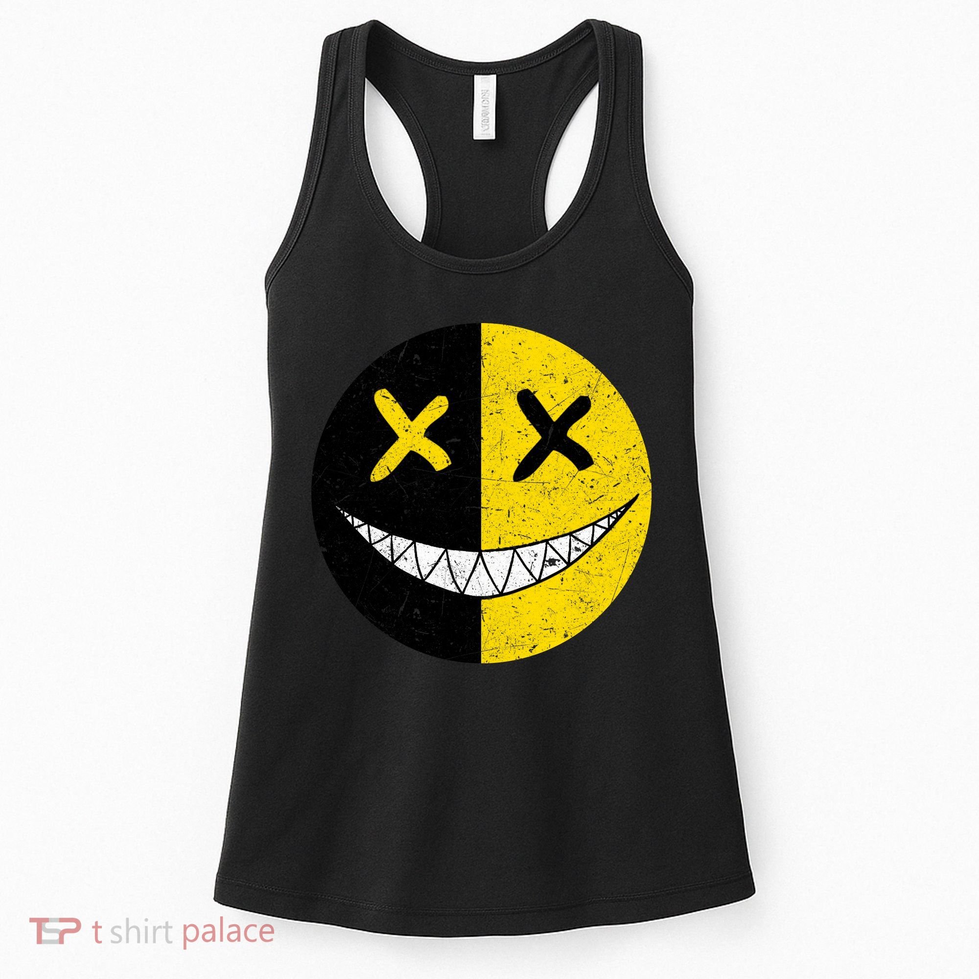 Street Abstract Graffiti Smile X Face Women's Tank Top