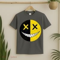 Street Abstract Graffiti Smile X Face T-Shirt thumb 2