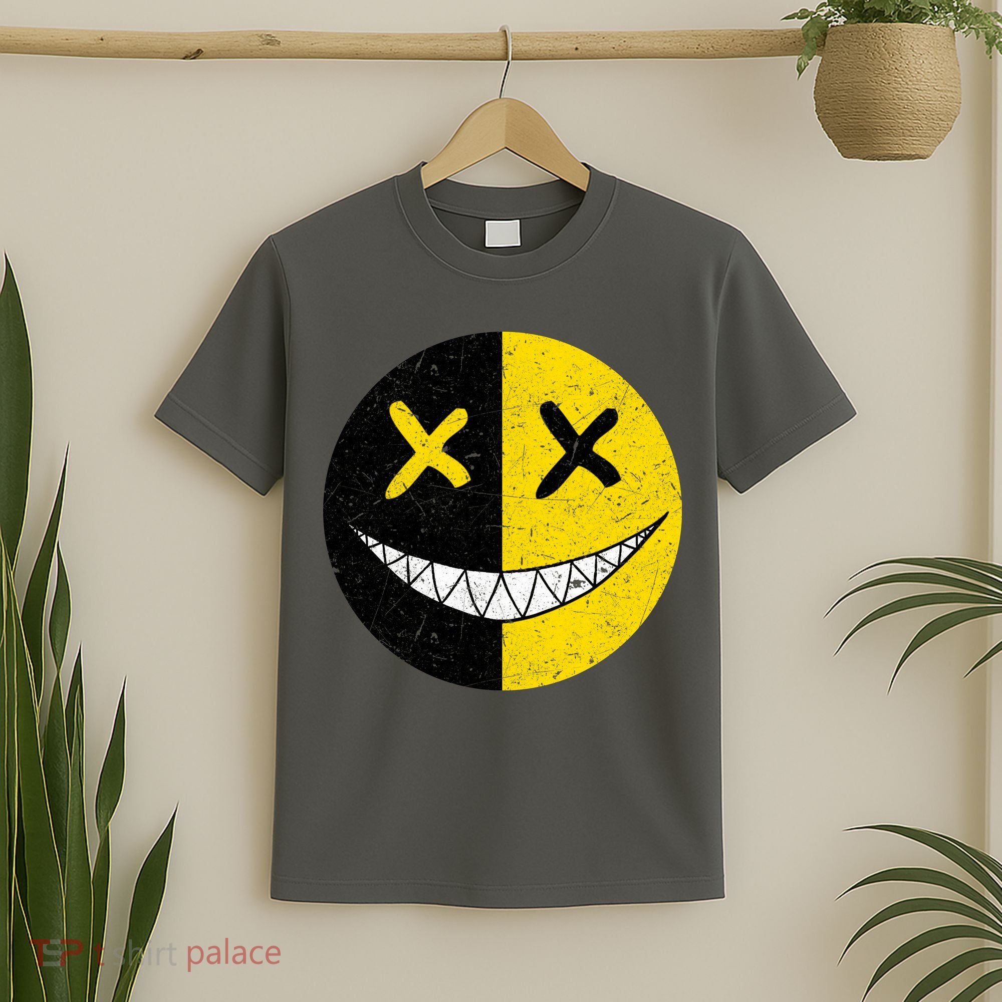 Street Abstract Graffiti Smile X Face T-Shirt