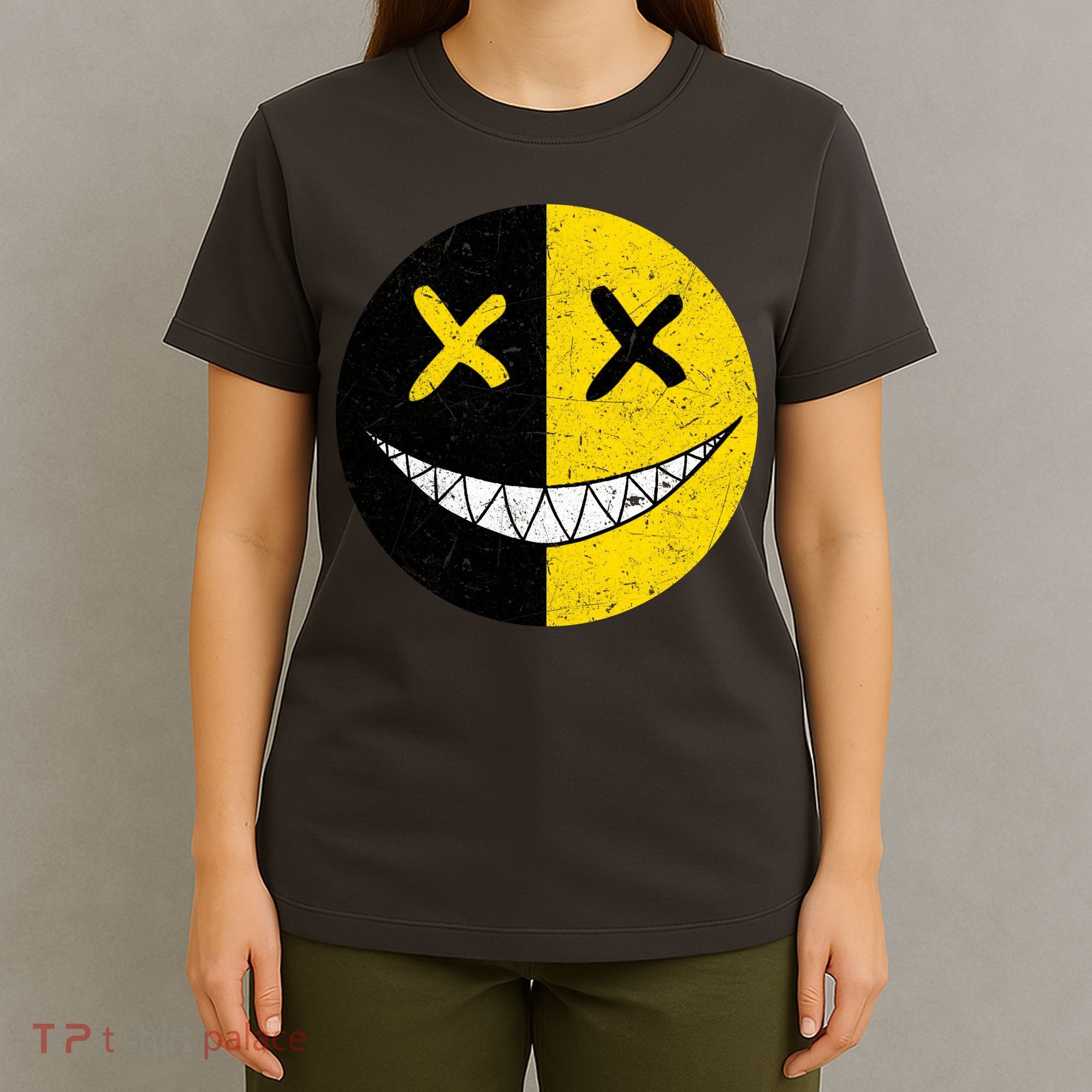 Street Abstract Graffiti Smile X Face T-Shirt