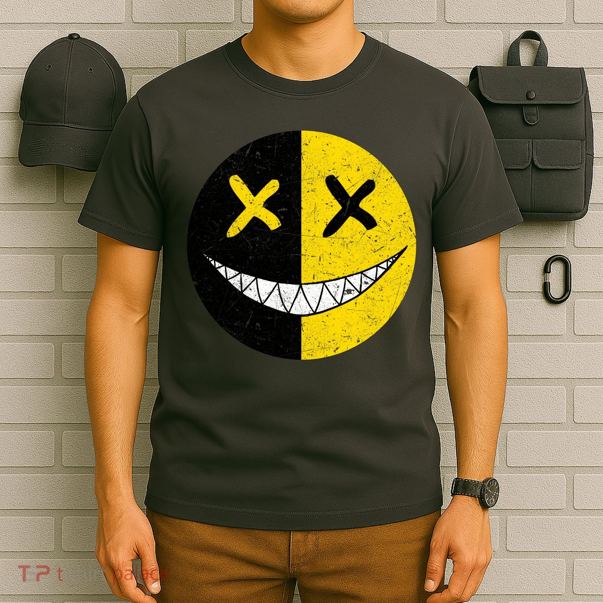 Street Abstract Graffiti Smile X Face T-Shirt