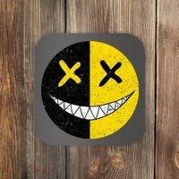 Street Abstract Graffiti Smile X Face Coaster thumb 0
