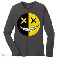 Street Abstract Graffiti Smile X Face Women's Long Sleeve Shirt thumb 0