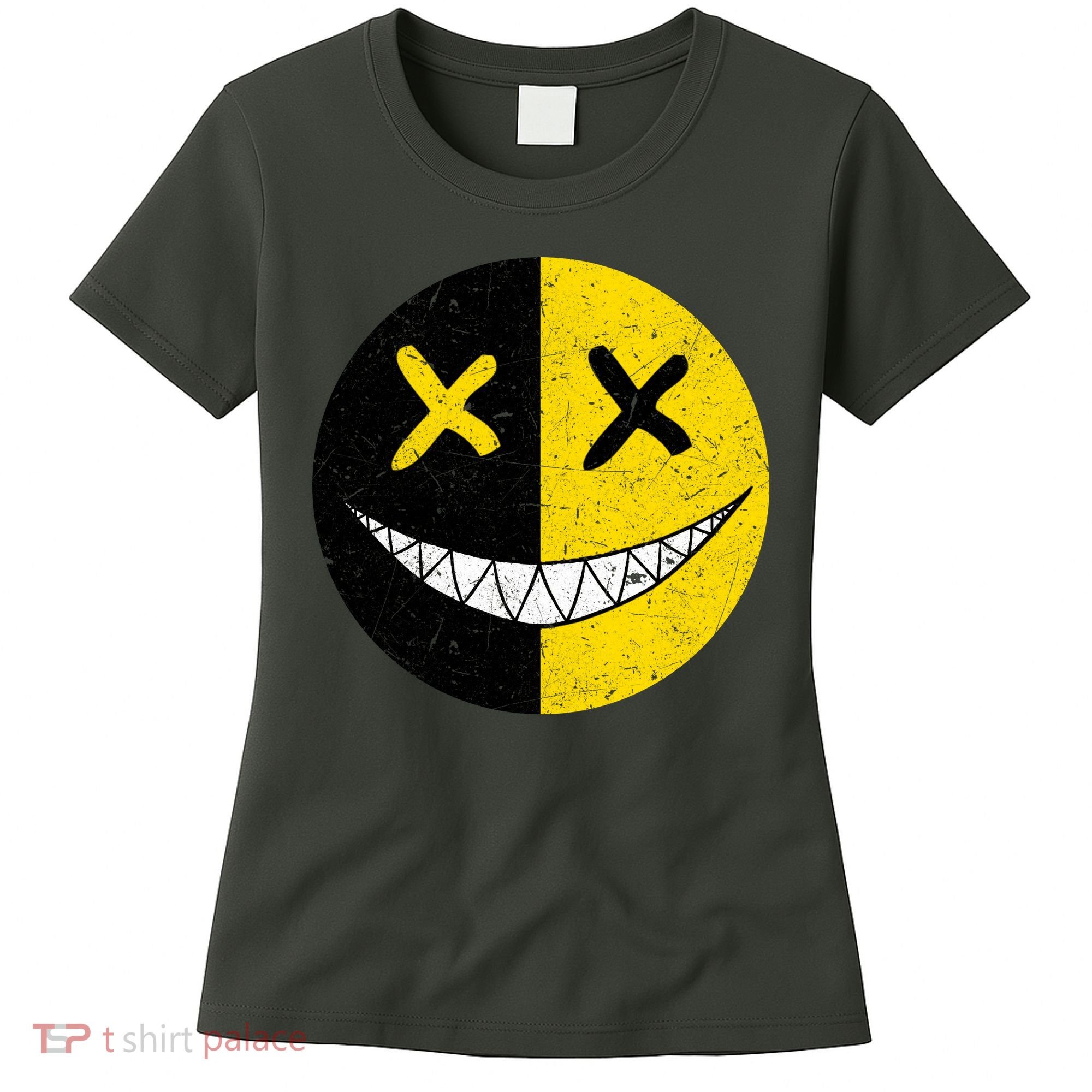 Street Abstract Graffiti Smile X Face Women's T-Shirt