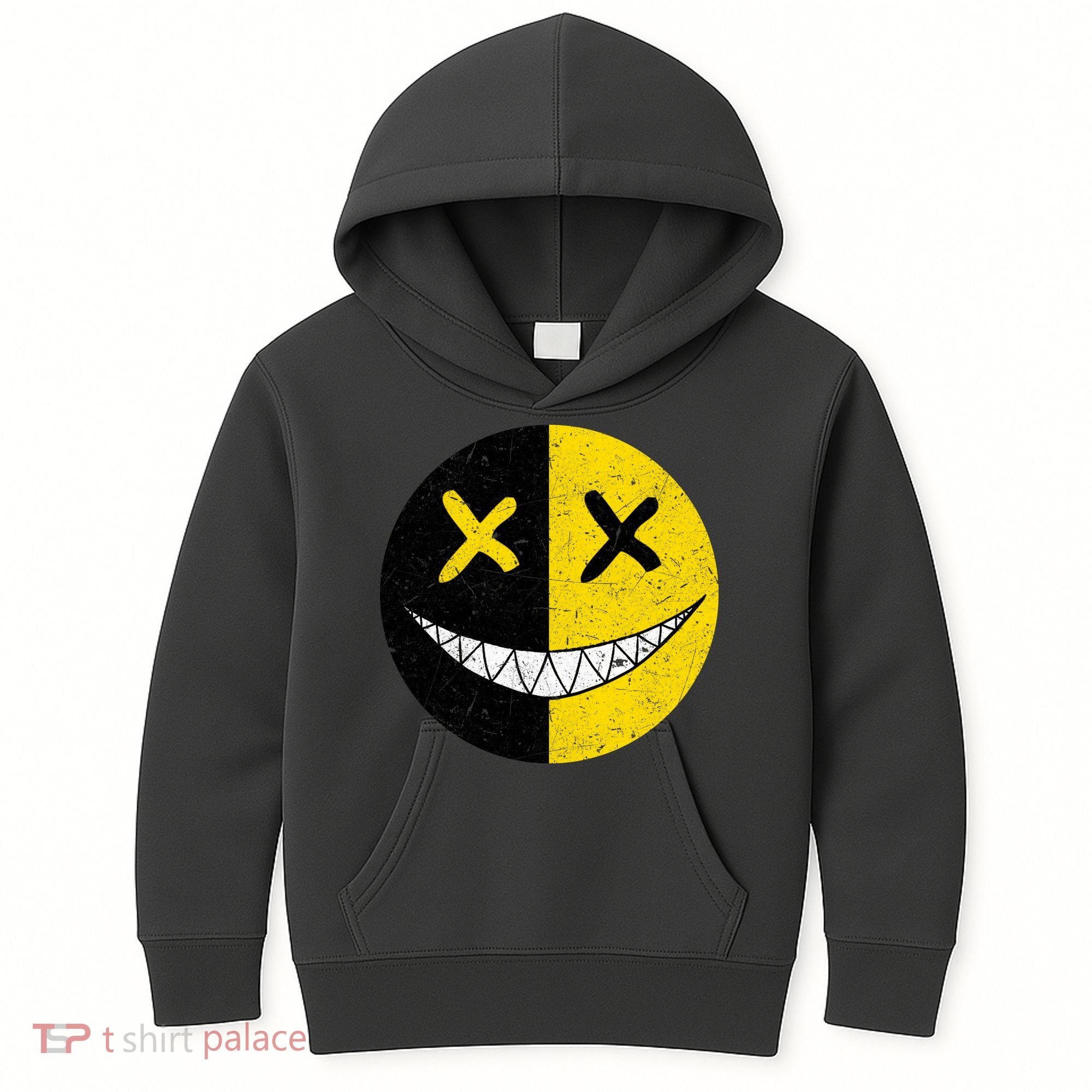 Street Abstract Graffiti Smile X Face Kids Hoodie
