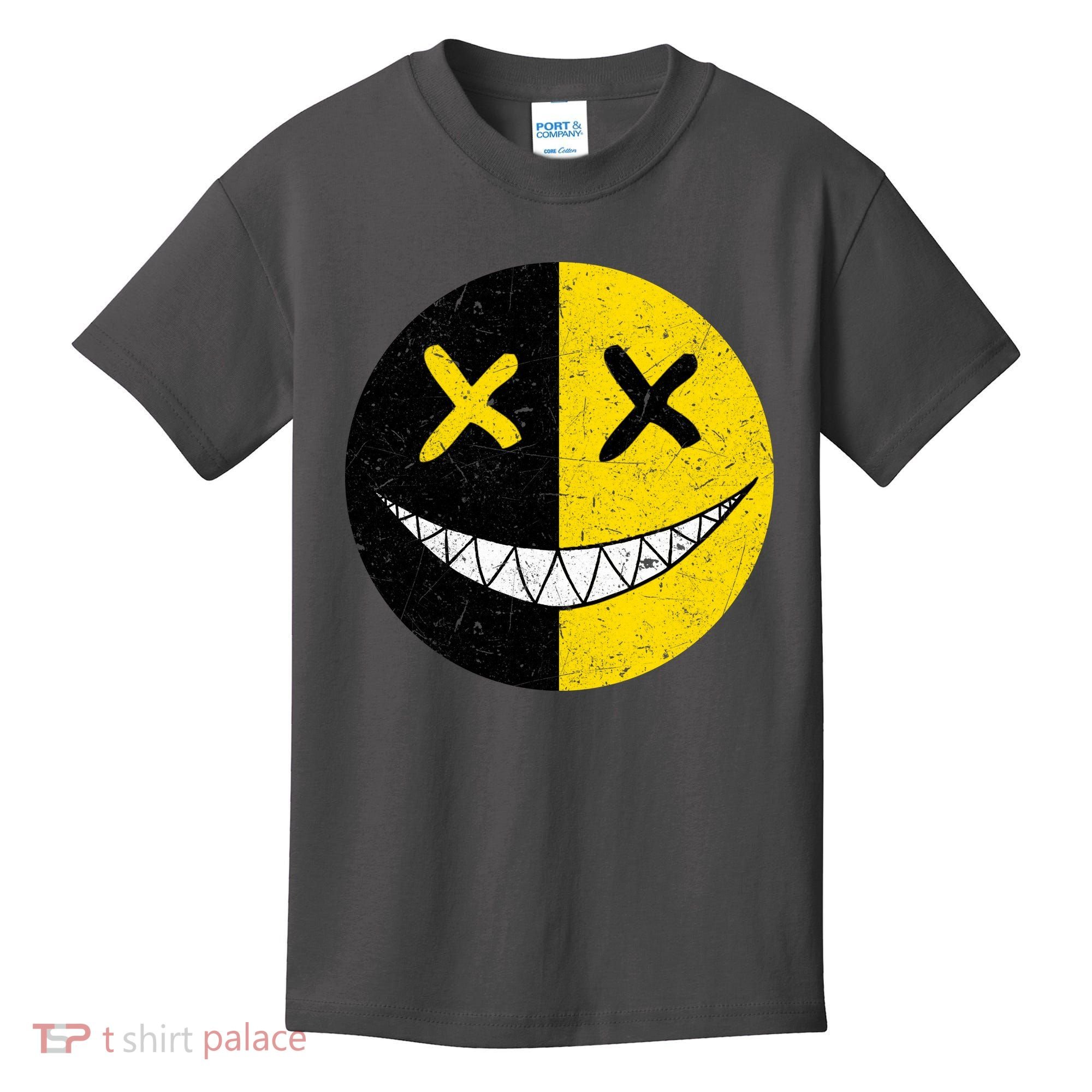 Street Abstract Graffiti Smile X Face Kids T-Shirt